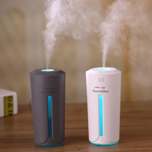 Mini Air Humidifier USB with 7 LED Lights